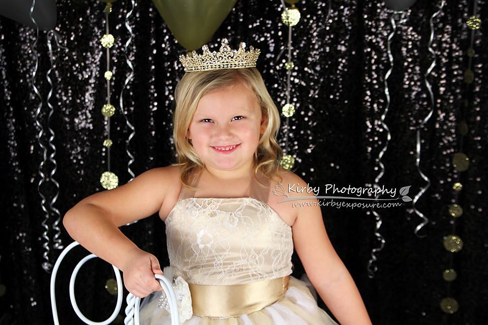 Kate Golden New Years Bash Backdrop designed by Arica Kirby -UK