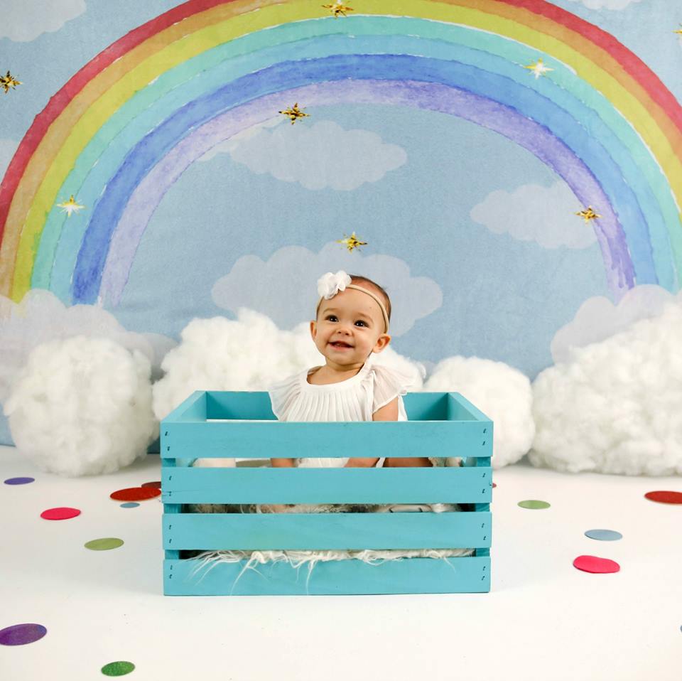 Kate Rainbow clouds and dreams Backdrop Children -UK