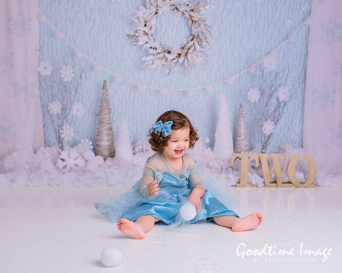 Kate Winter Onederland Snowflake Backdrop Designed By Mandy Ringe Photography -UK
