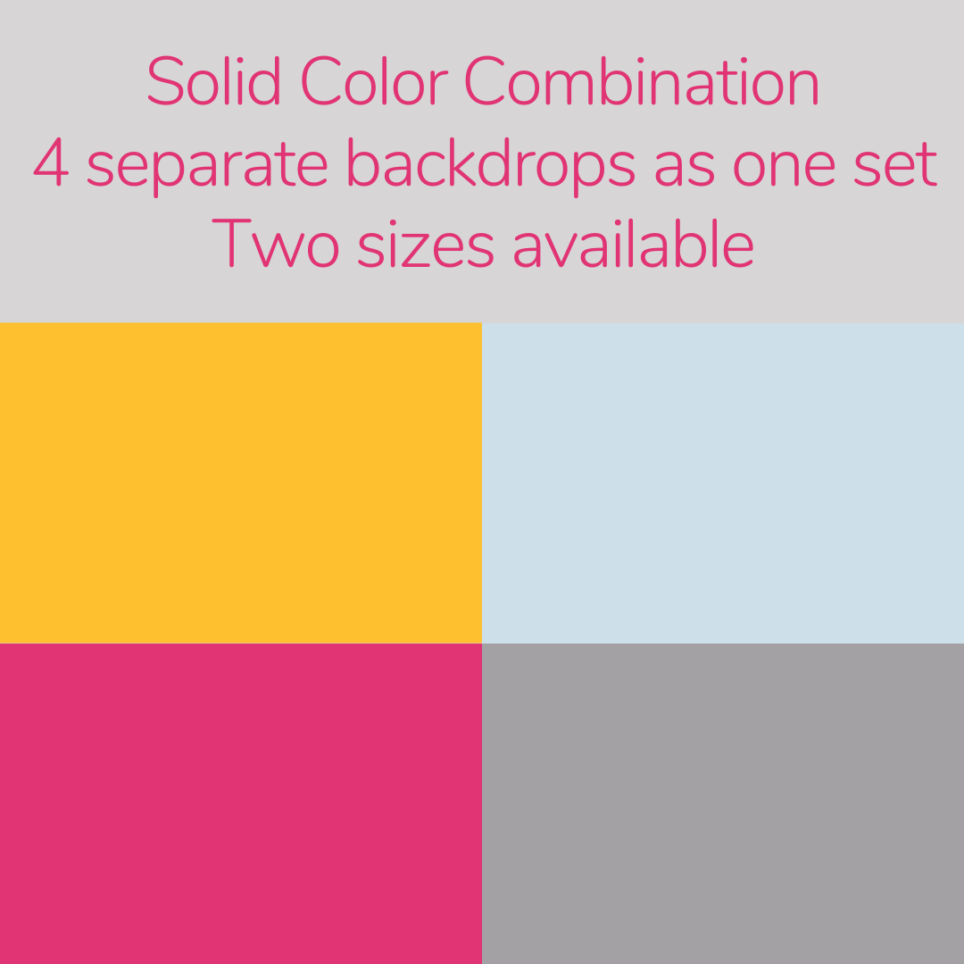 Kate Solid Color Combination Backdrops for Photography -UK