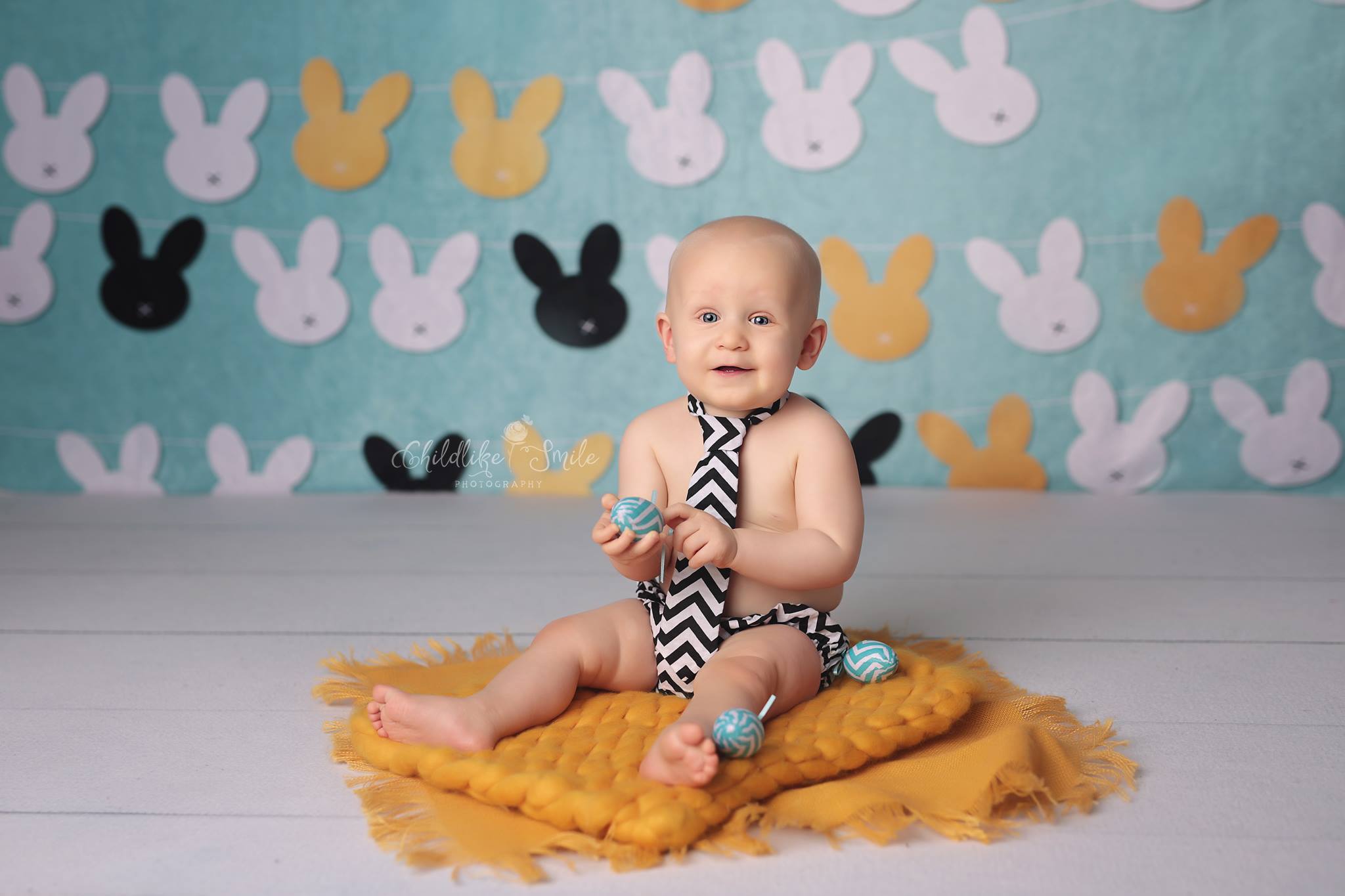 Kate Rabbits Easter Backdrop for Photography designed by Jerry_Sina -UK