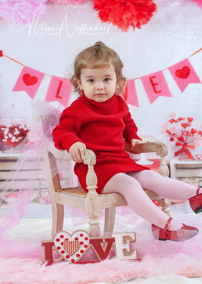 Kate Valentine Sweet Shoppe Backdrop designed by Arica Kirby -UK