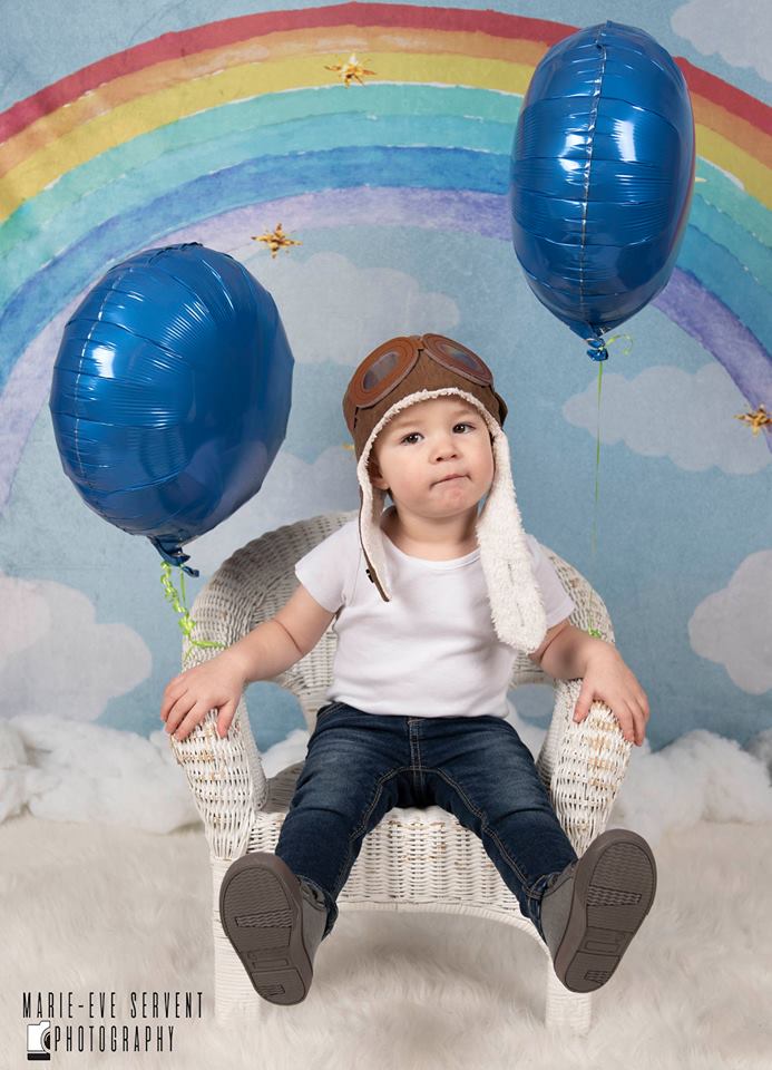 Kate Rainbow clouds and dreams Backdrop Children -UK