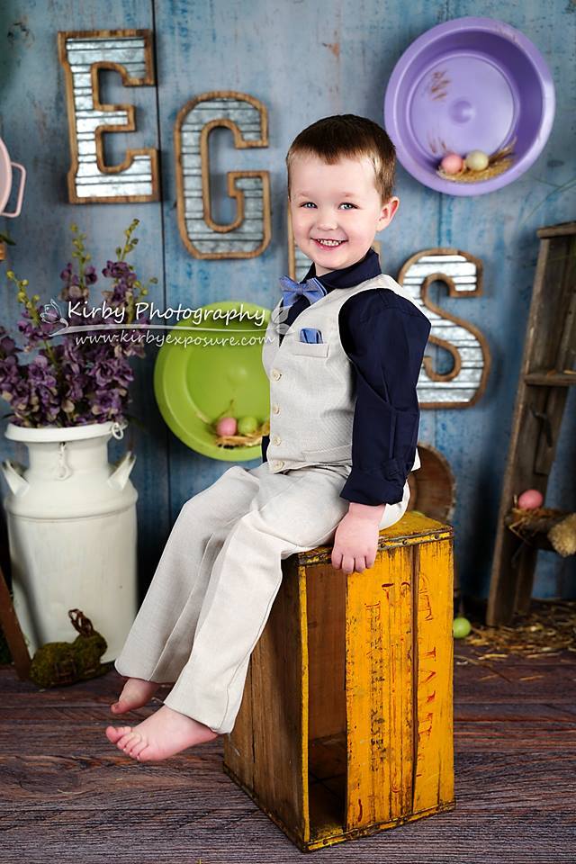 Kate Egg-celent Easter Backdrop designed by Arica Kirby -UK