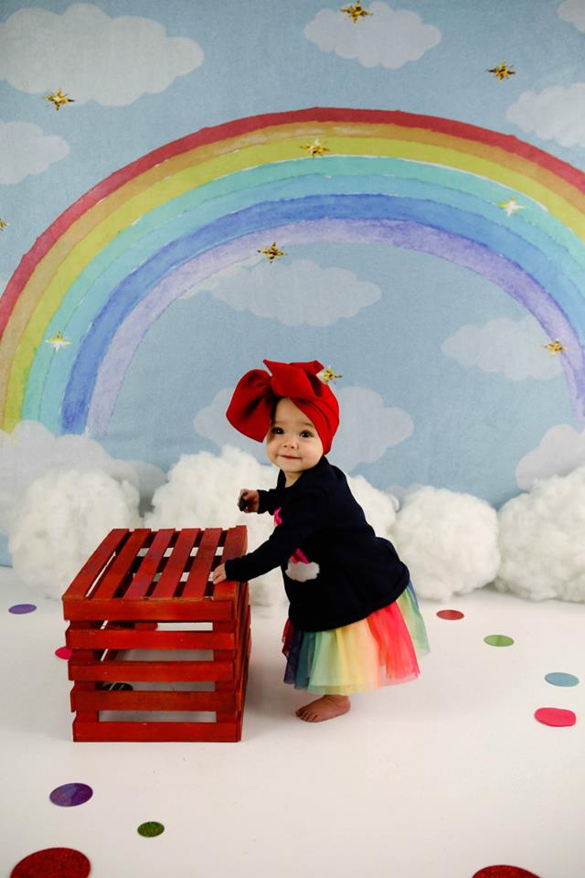 Kate Rainbow clouds and dreams Backdrop Children -UK