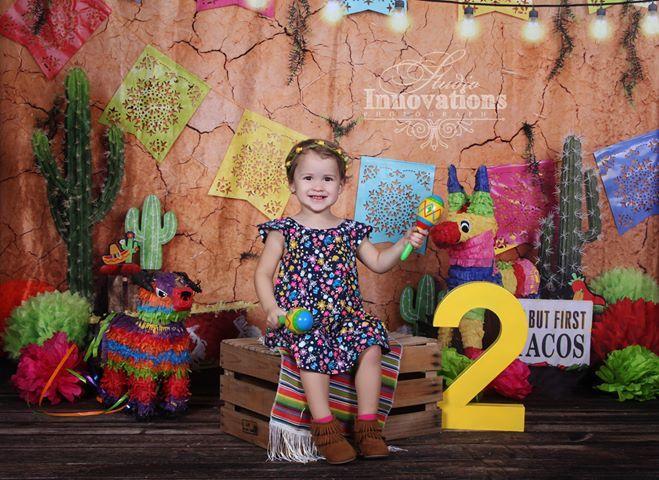 Kate Children's Playground Cinco de Mayo Party Backdrop for Photography Studios -UK