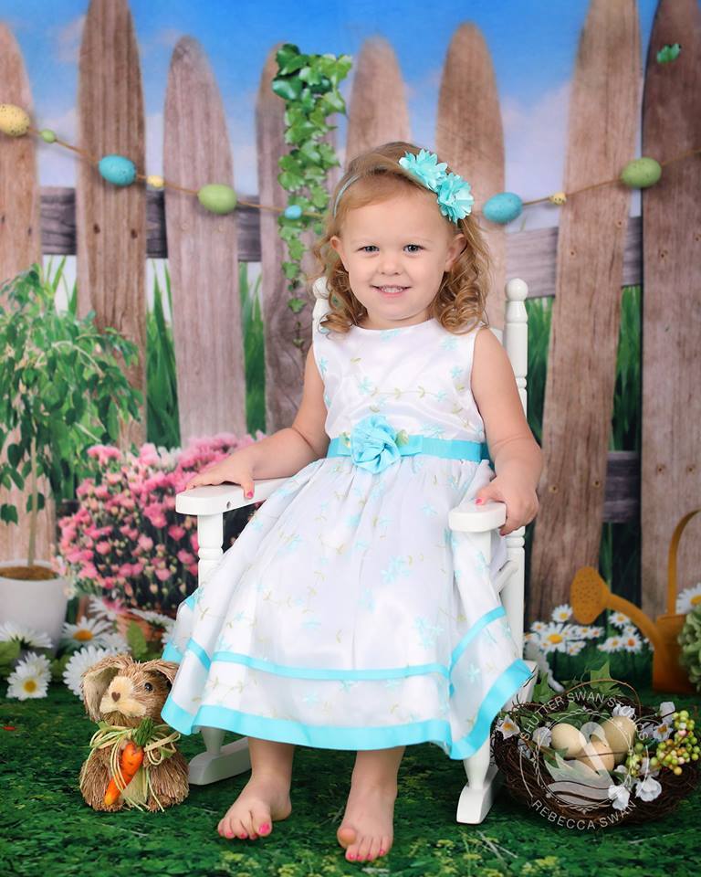 Kate Easter Backdrop Scenery Spring Farm Background Holiday Clearance -UK