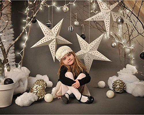 Kate Christmas Grey Star Backdrops for Photography -UK