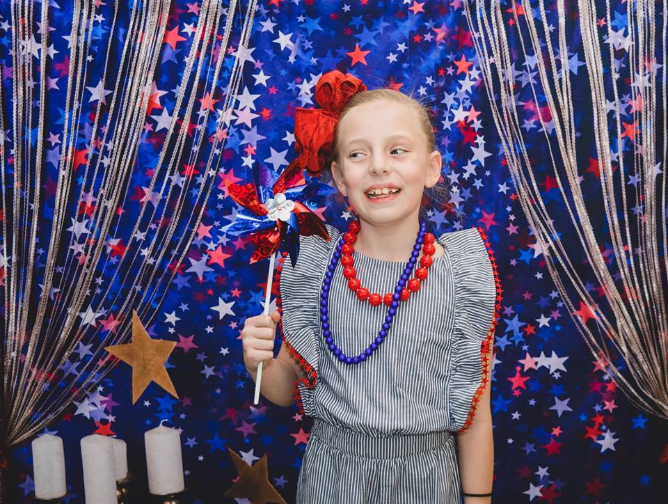 Kate blue red star backdrop for cake smash Backdrop designed by Studio Gumot - Kate backdrops UK