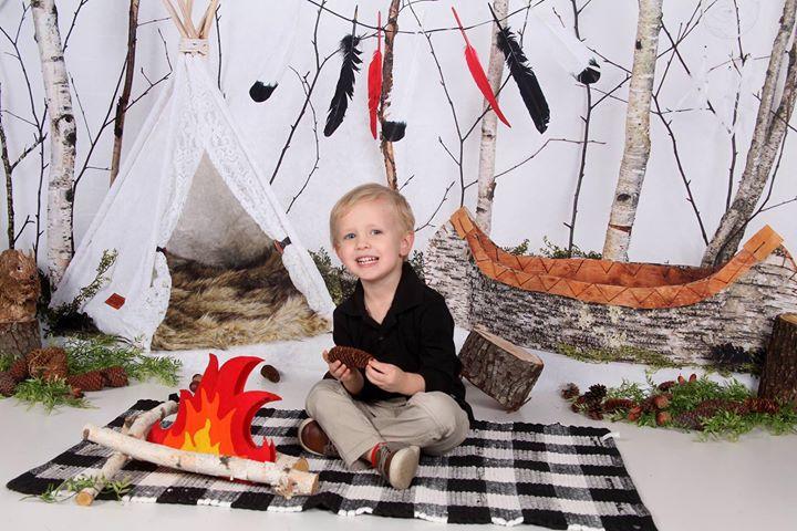 Kate Children Blissfully Birchbark Backdrop for Photography designed by Arica Kirby - Kate backdrops UK