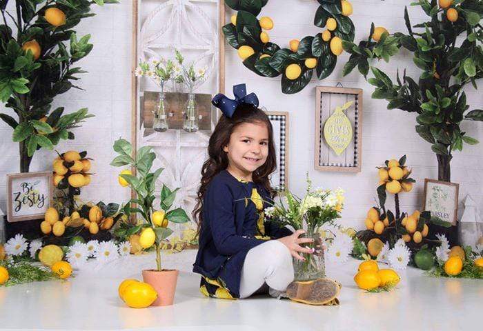 Kate Lemon Be Zesty Spring Backdrop -UK