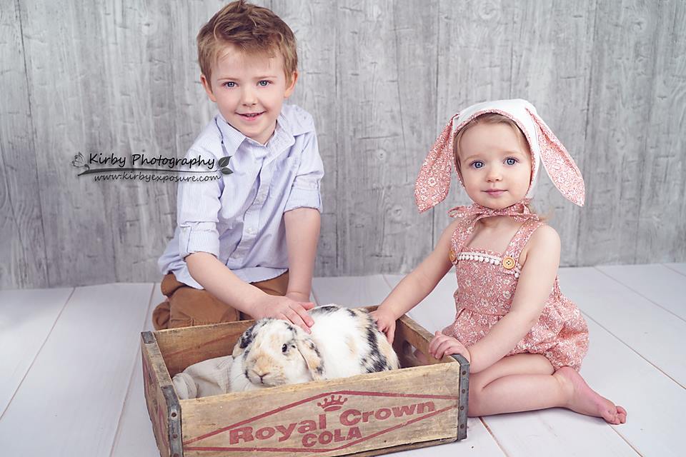 Kate Grey Wood Wall AK Backdrop for Photography designed by Arica Kirby -UK