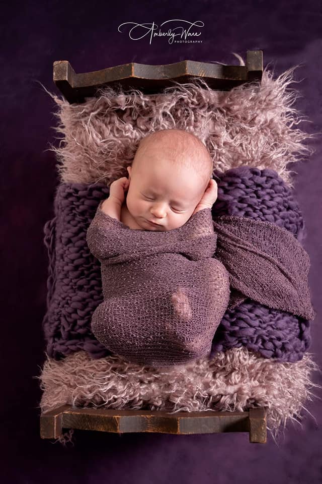 Kate Dark Purple Abstract Backdrop for Photography -UK