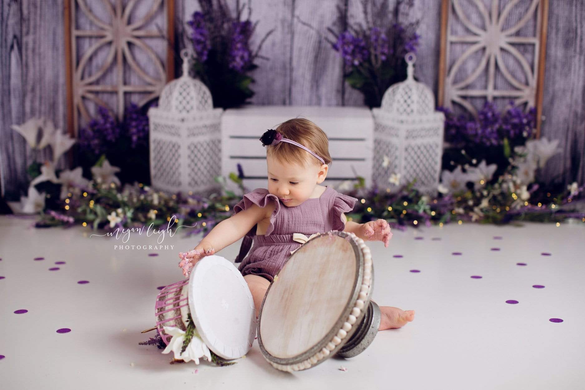 Kate Peaceful Lavender Backdrop for Easter/Spring -UK