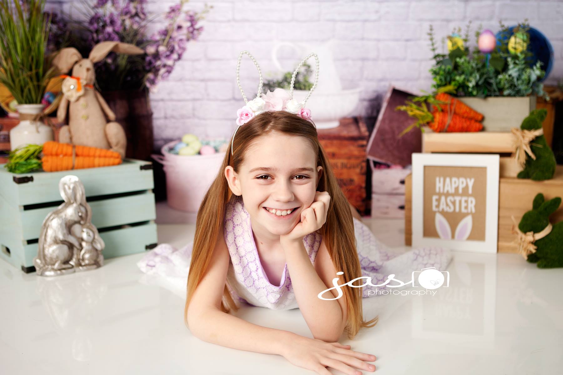 Kate Hoppy Easter Backdrop designed by Arica Kirby -UK