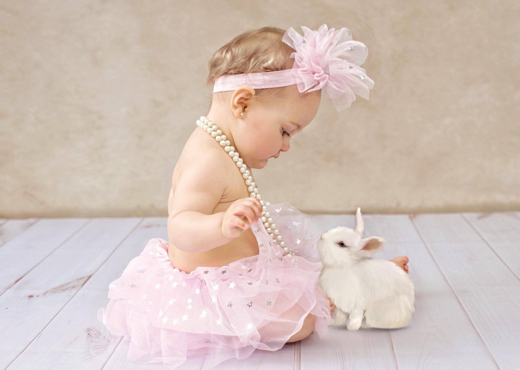 Kate White Wooden Rubber Floor Mat for Photography -UK