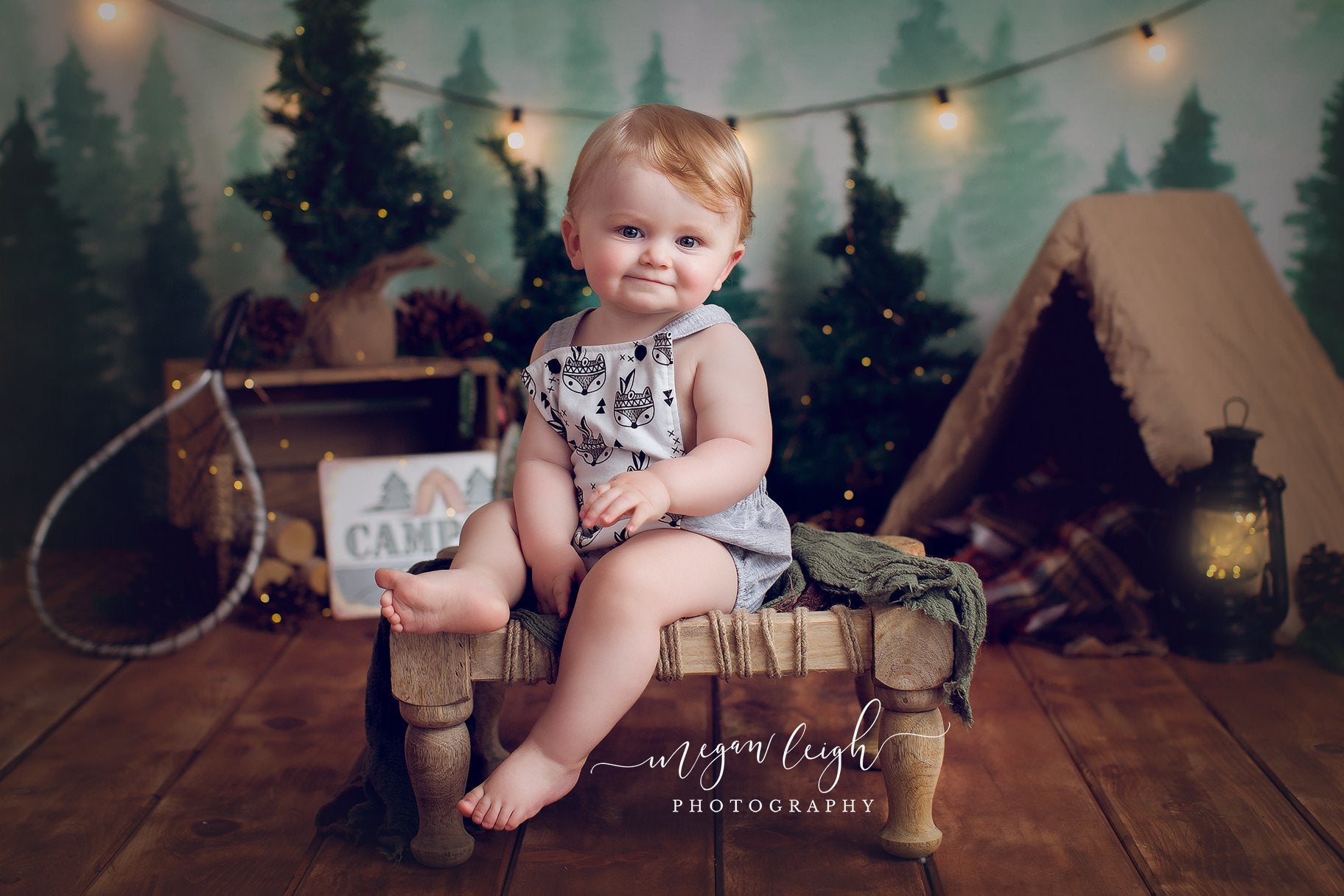 Kate Forest Camping Children Backdrop Designed by Megan Leigh Photography -UK