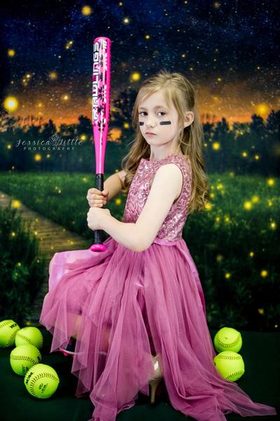 Kate Children Firefly field Backdrop for Photography Designed by Thousand Words Photography -UK
