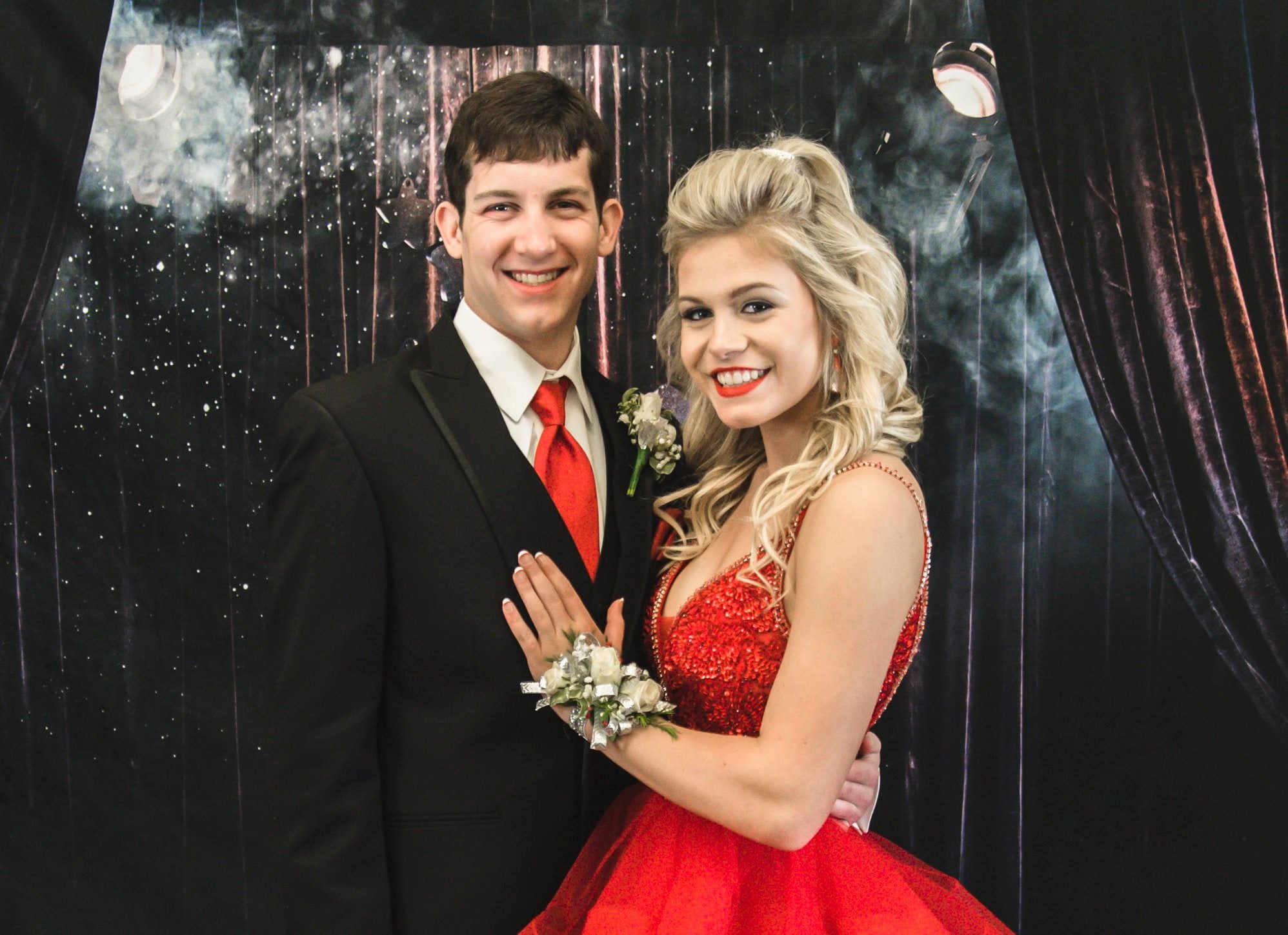 Kate Dark Stage Curtains Background Lights Photography Backdrop - Kate Backdrop UK