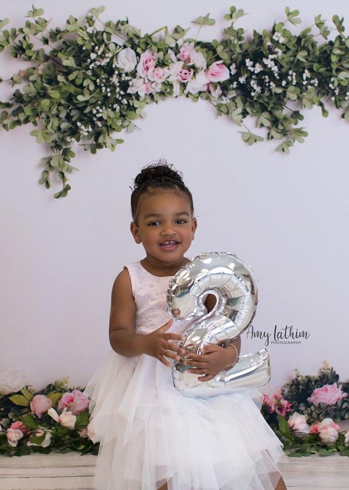 Kate Spring Flowers Backdrop for Photography Designed by Megan Leigh Photography -UK