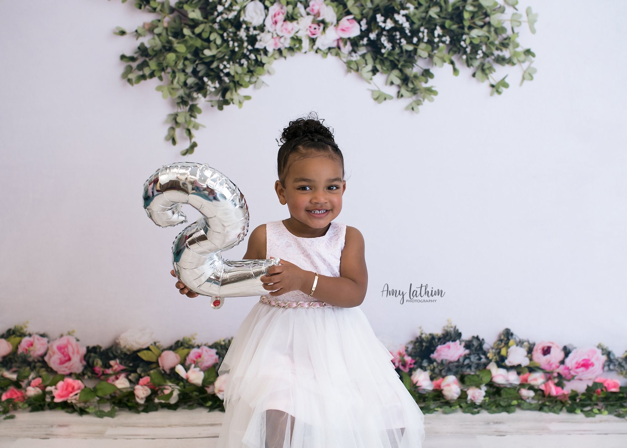 Kate Spring Flowers Backdrop for Photography Designed by Megan Leigh Photography -UK