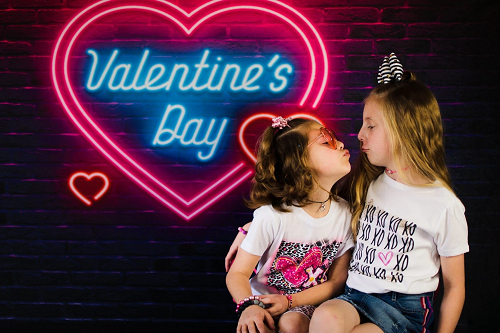 Kate Valentine‘s Day Love Cool Backdrop for Photography -UK