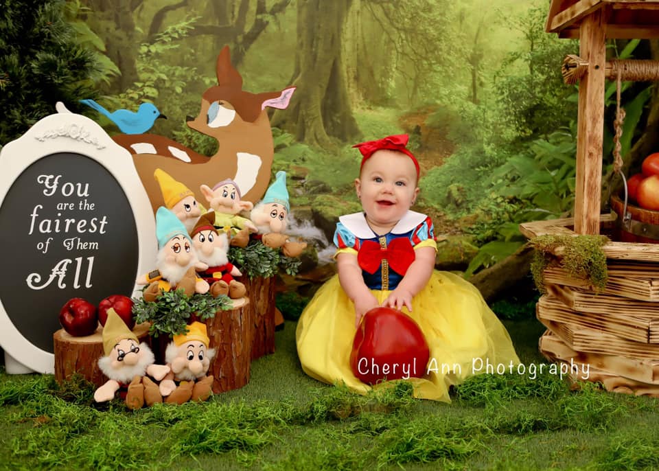 Kate Forest With Green Trees And Creek Spring for photography -UK