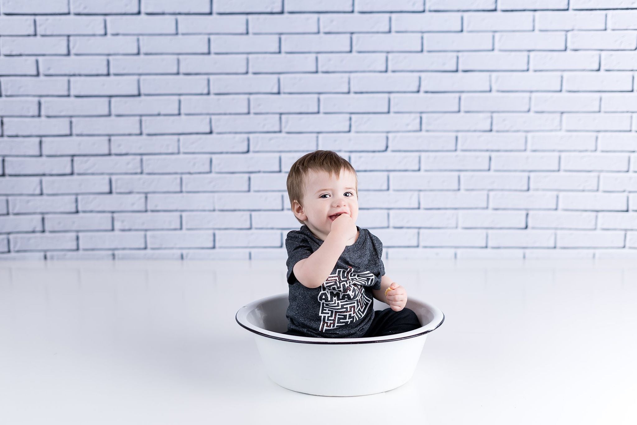 Kate White Brick Wall Photography Backdrops