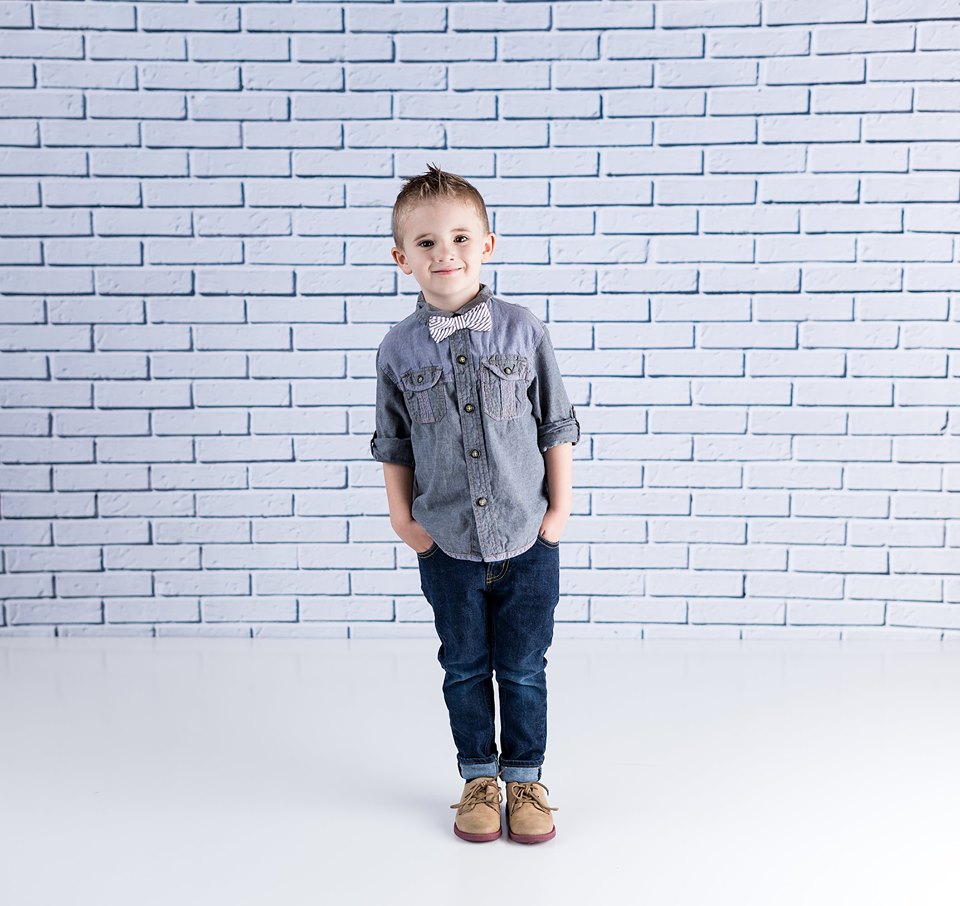 Kate White Brick Wall Photography Backdrops