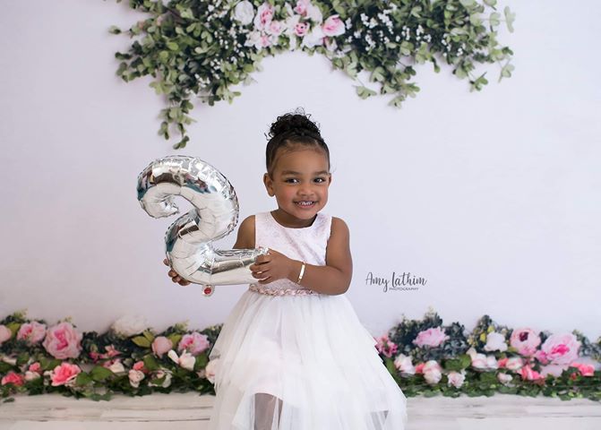 Kate Spring Flowers Backdrop for Photography Designed by Megan Leigh Photography -UK