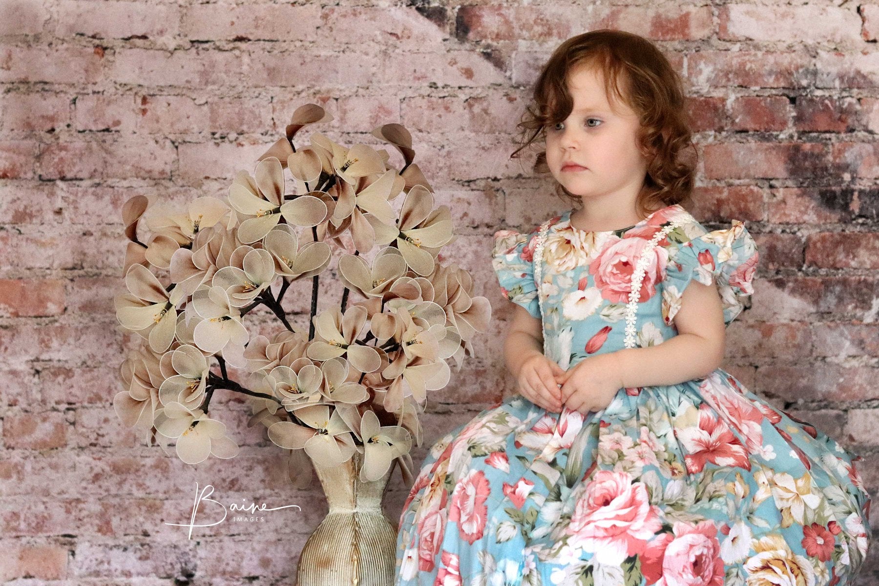 Kate Retro Brickstairs Backdrop for Photography Designed by Erin Larkins -UK