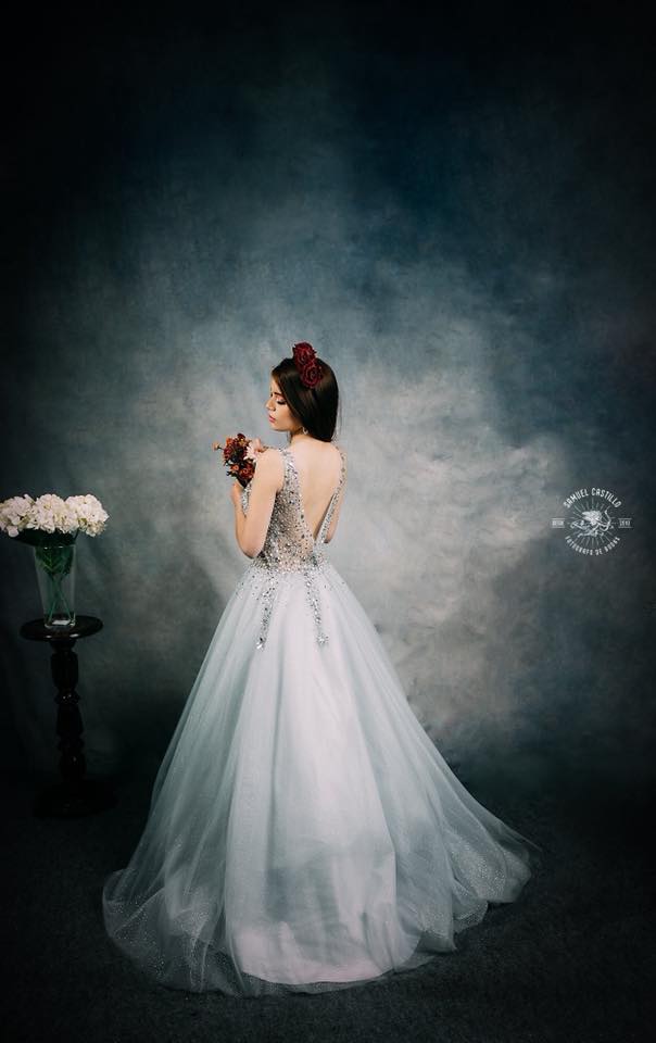 Kate Abstract Texture Fine Art Green tones Backdrop designed by Veronika Gant -UK