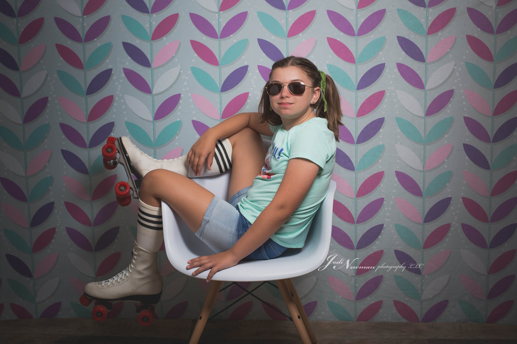 Kate Pretty Petals Girls Backdrop for Photography Designed by Krystle Mitchell Photography -UK
