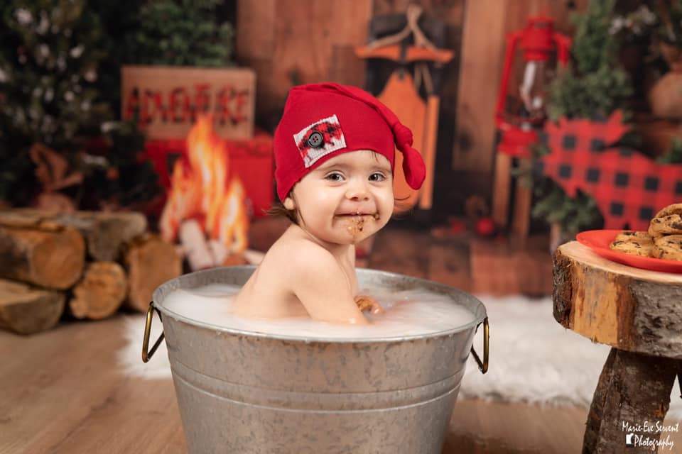 Kate Wood Xmas Toy Christmas Backdrop -UK