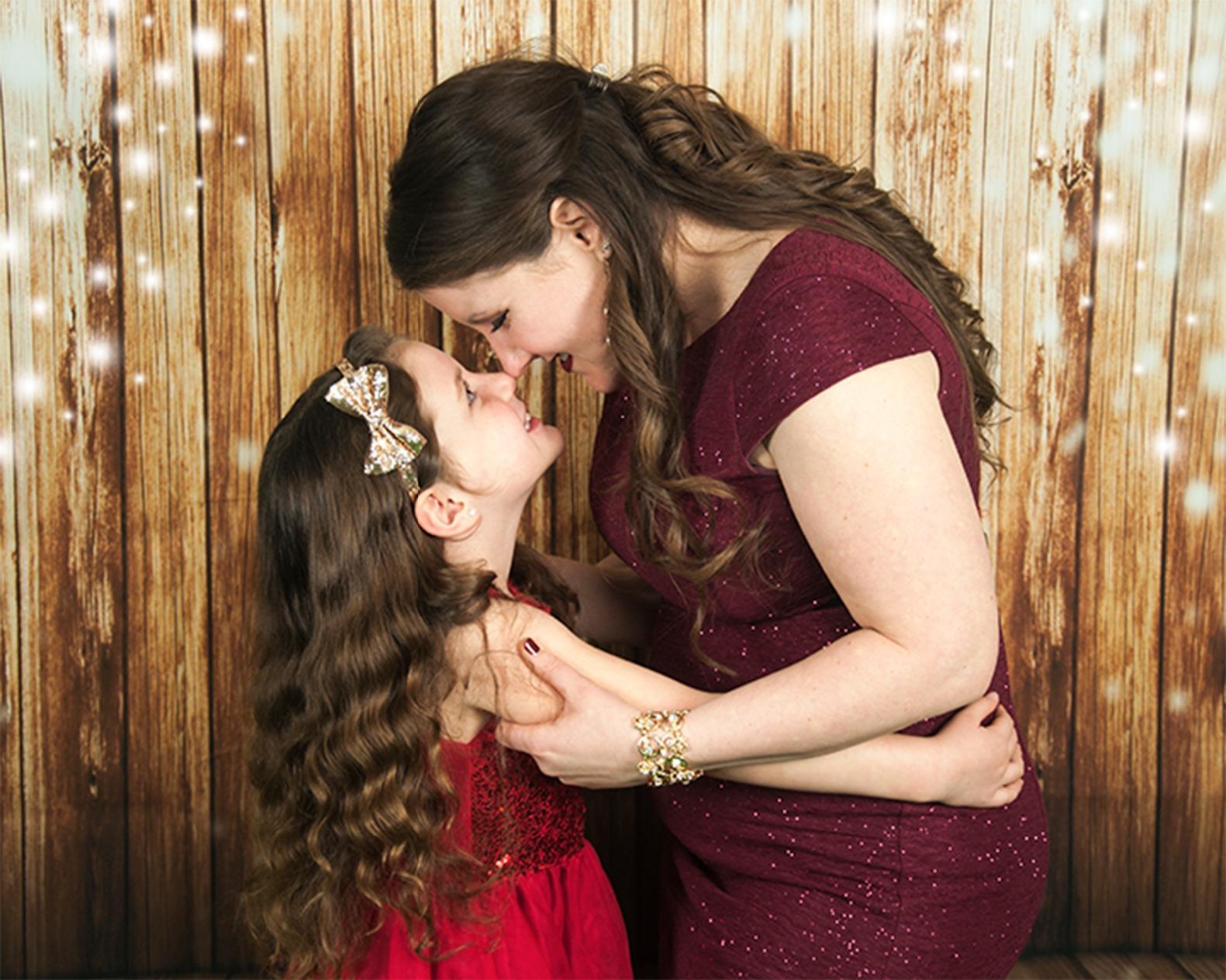 Katebackdrop£ºKate Light Brown Wood Children Christmas Photography Backdrop