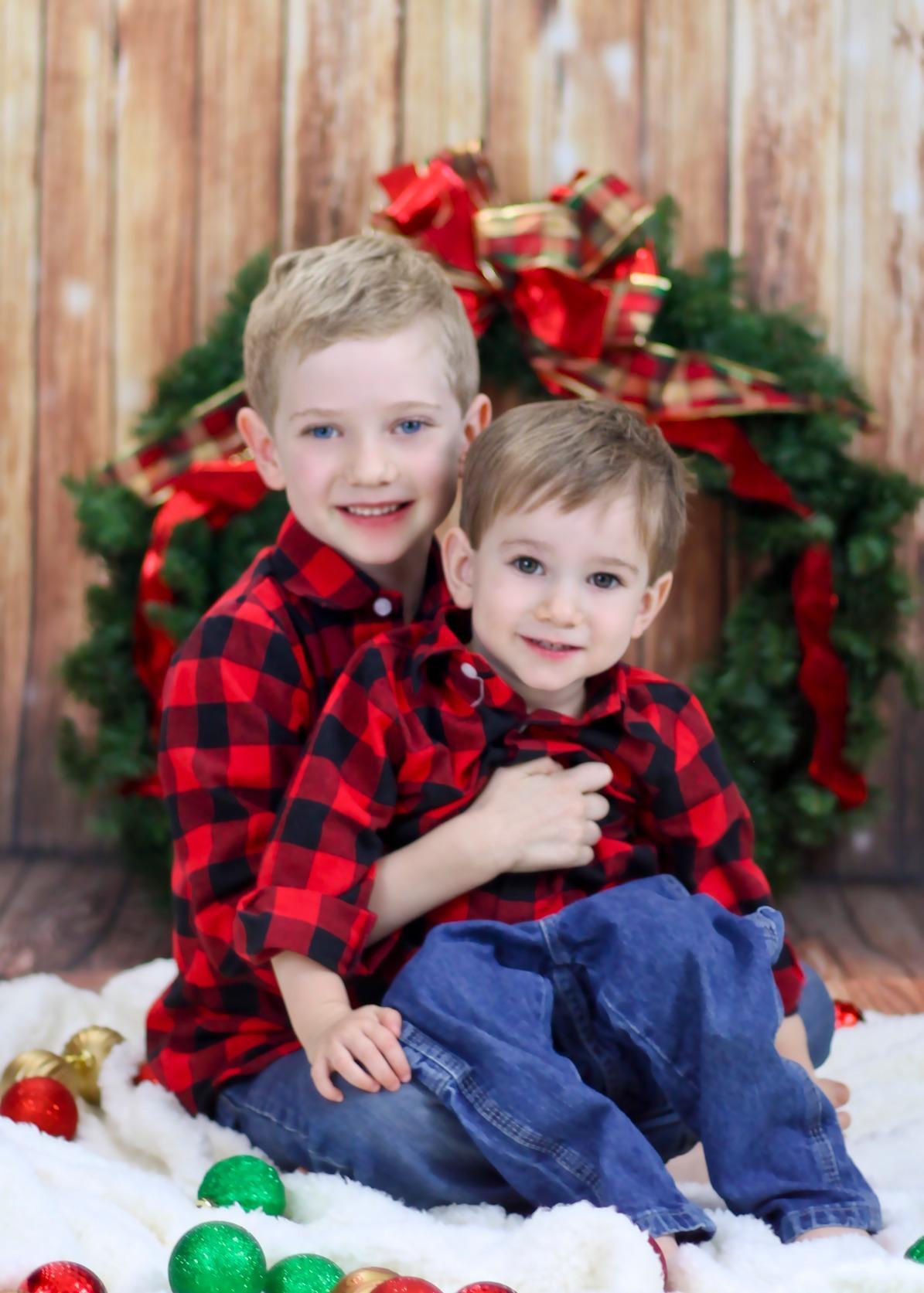 Katebackdrop£ºKate Light Brown Wood Children Christmas Photography Backdrop