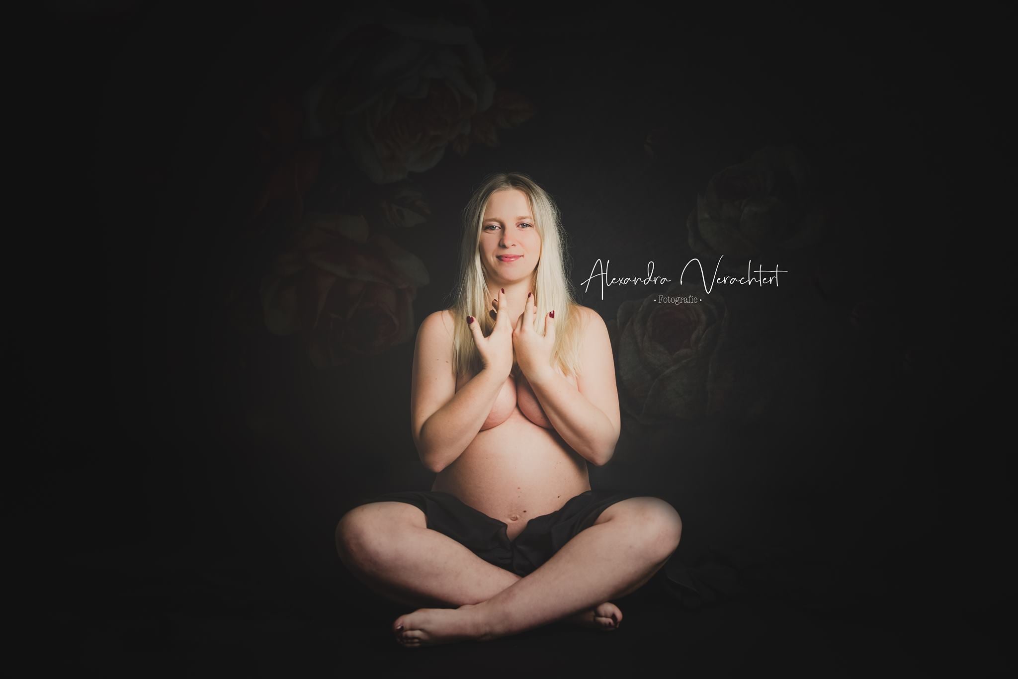 Kate Night Rose Garden Backdrop Designed by Amanda Moffatt -UK