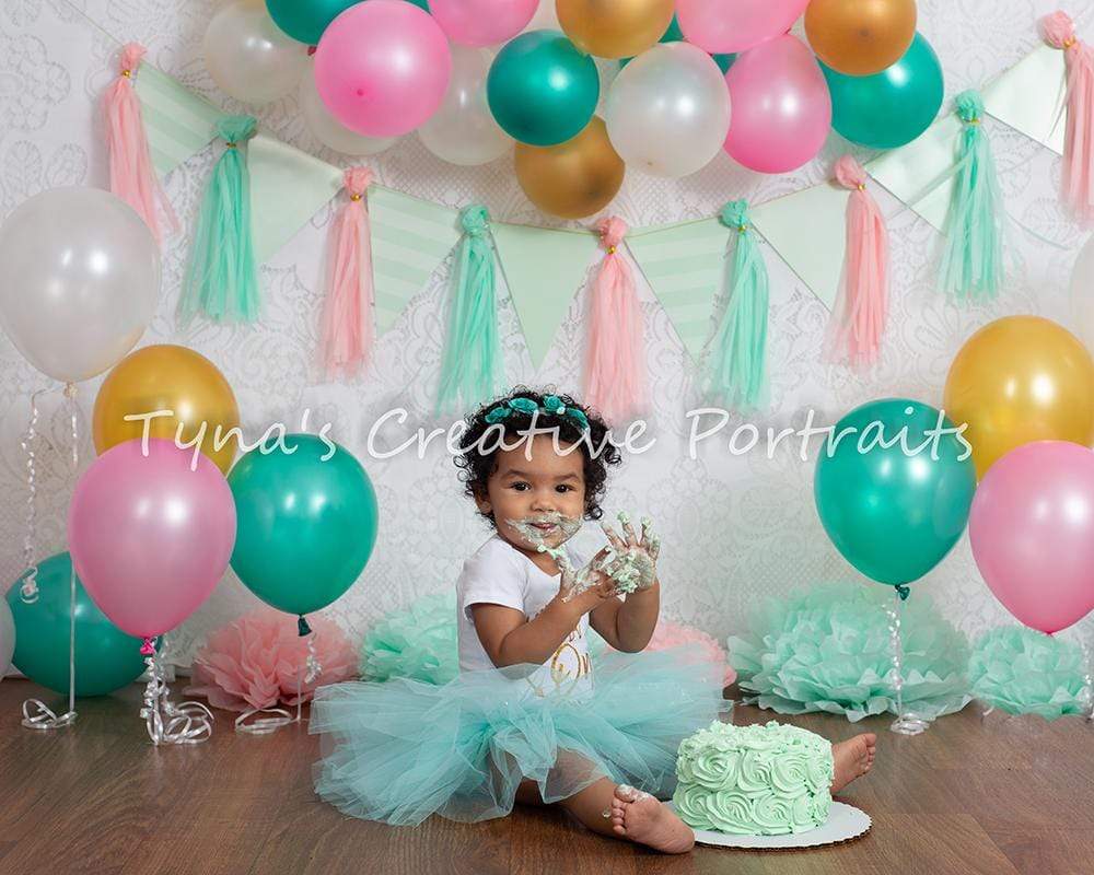 Kate Minty Fresh Celebrations Backdrop for Children Photography Designed By Tyna Renner -UK
