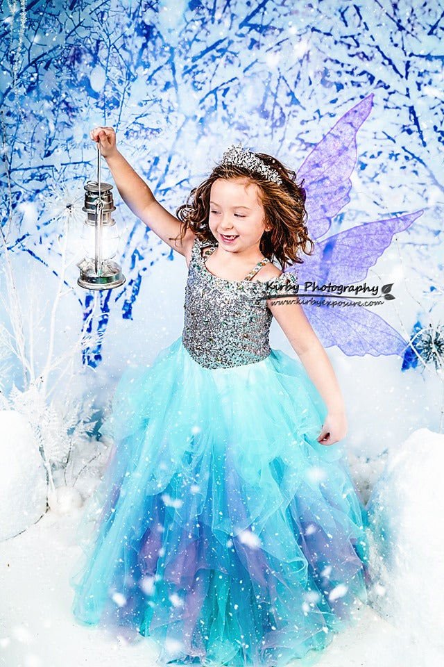 Kate Winter Snow Plum Orchard Backdrop Designed By Arica Kirby -UK