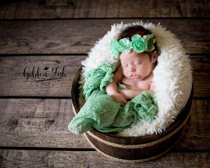 Kate Dark brown wood Pattern rubber floor mat - Kate backdrop UK