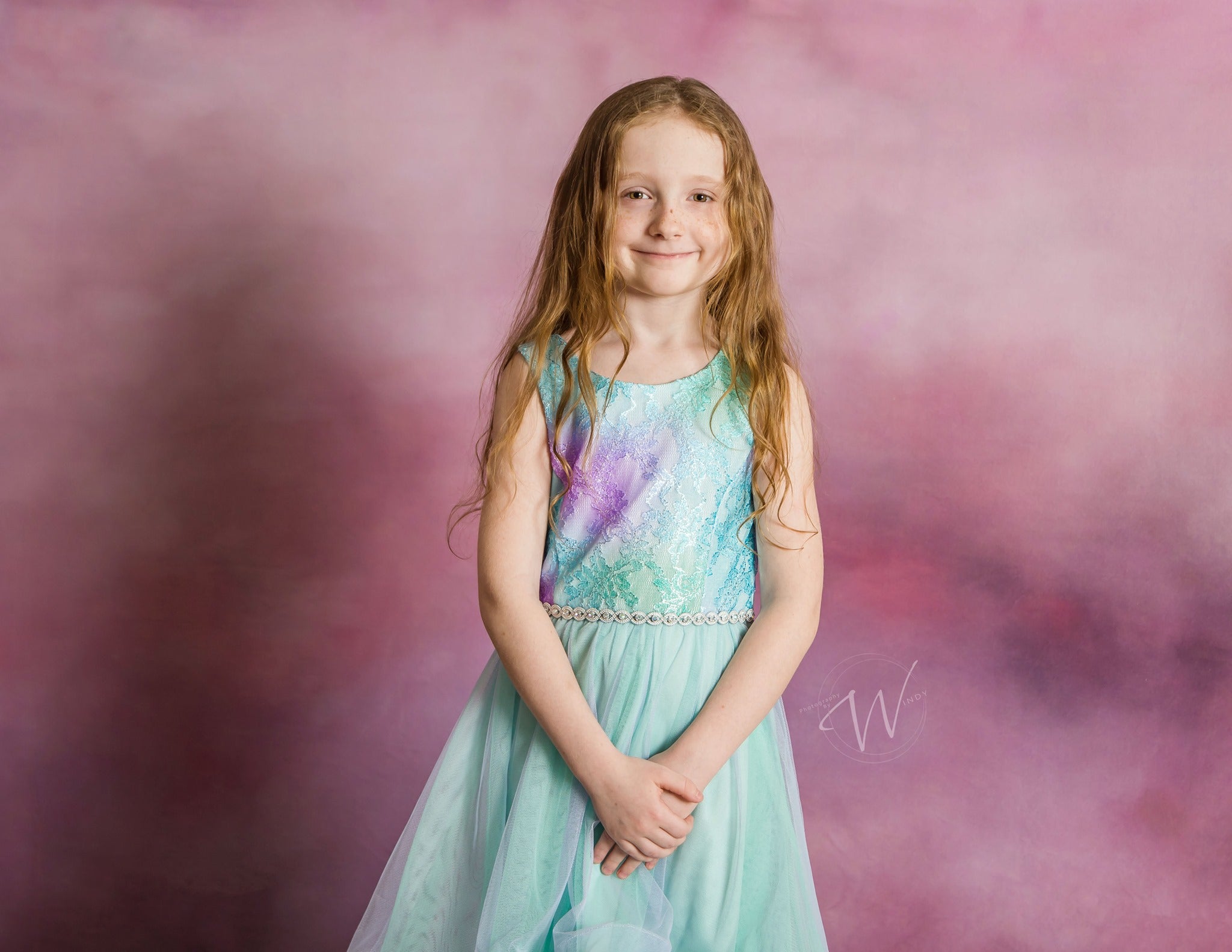 Kate Abstract Pink Fine Art Backdrop for Photography -UK