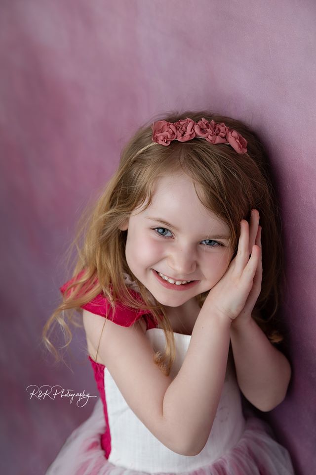 Kate Abstract Pink Fine Art Backdrop for Photography -UK