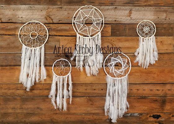 Kate Dreamcatchers Rustic Wall Backdrops Designed by Arica Kirby -UK