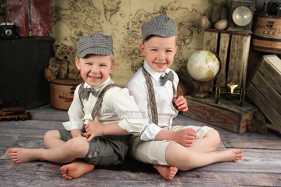 Kate Around The World Backdrop Back to school designed by Arica Kirby - Kate backdrops UK