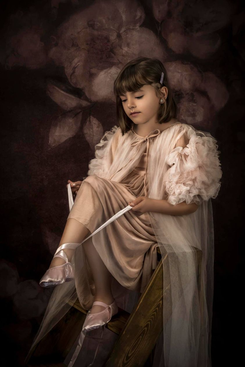 Kate Abstract Flower Backdrop Fine Art Texture Designed by GQ -UK