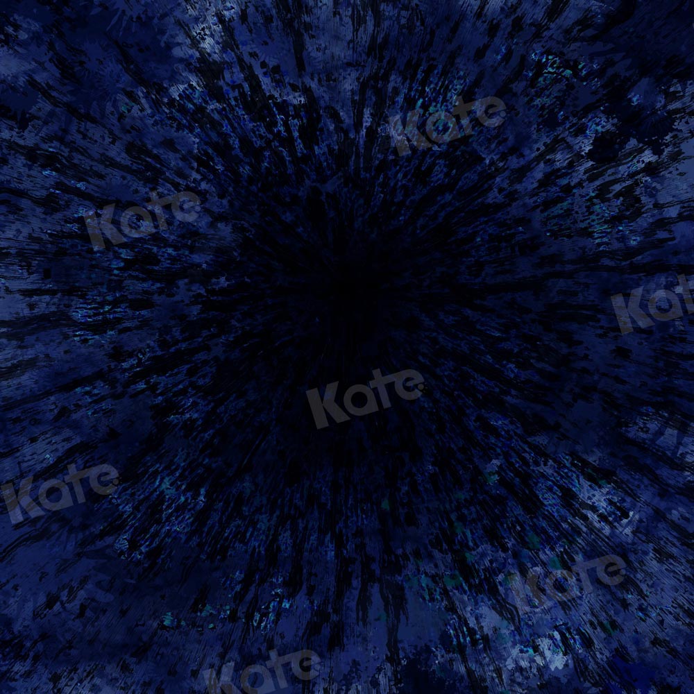 Kate Blue Black Abstract Texture Backdrop for photography -UK