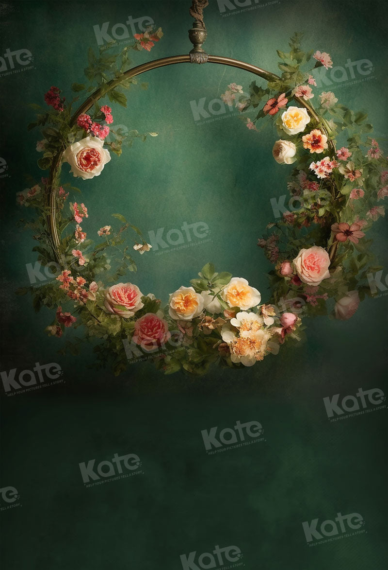 Kate Fine Art Mother's Day Flower Swing Backdrop for Photography -UK