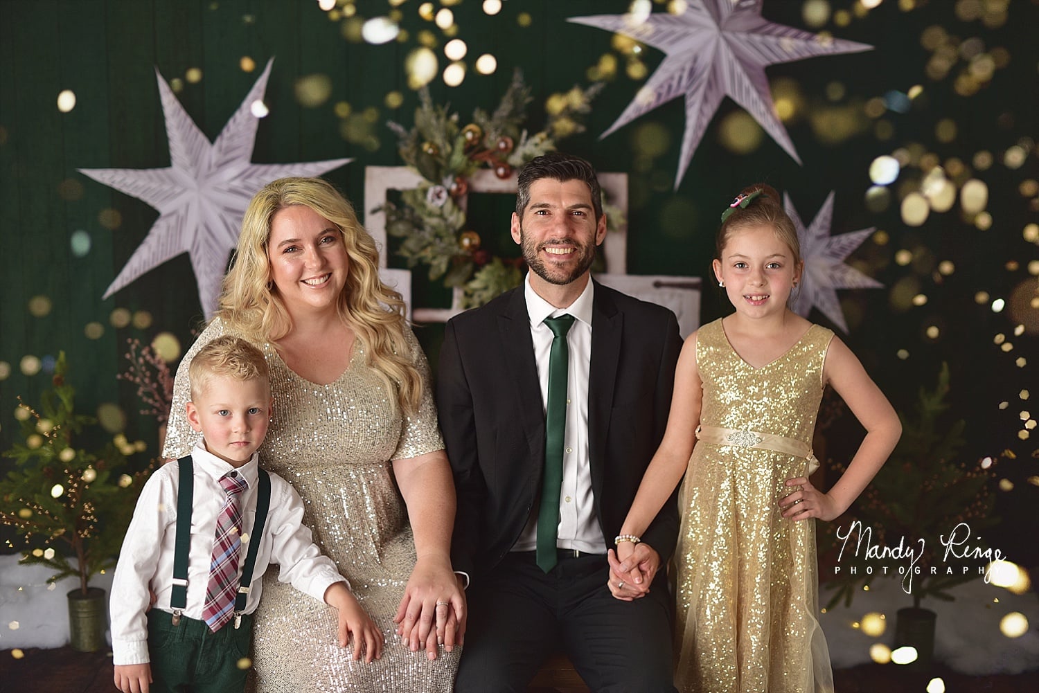 Kate Evergreen Christmas Holiday Backdrop Designed By Mandy Ringe Photography -UK