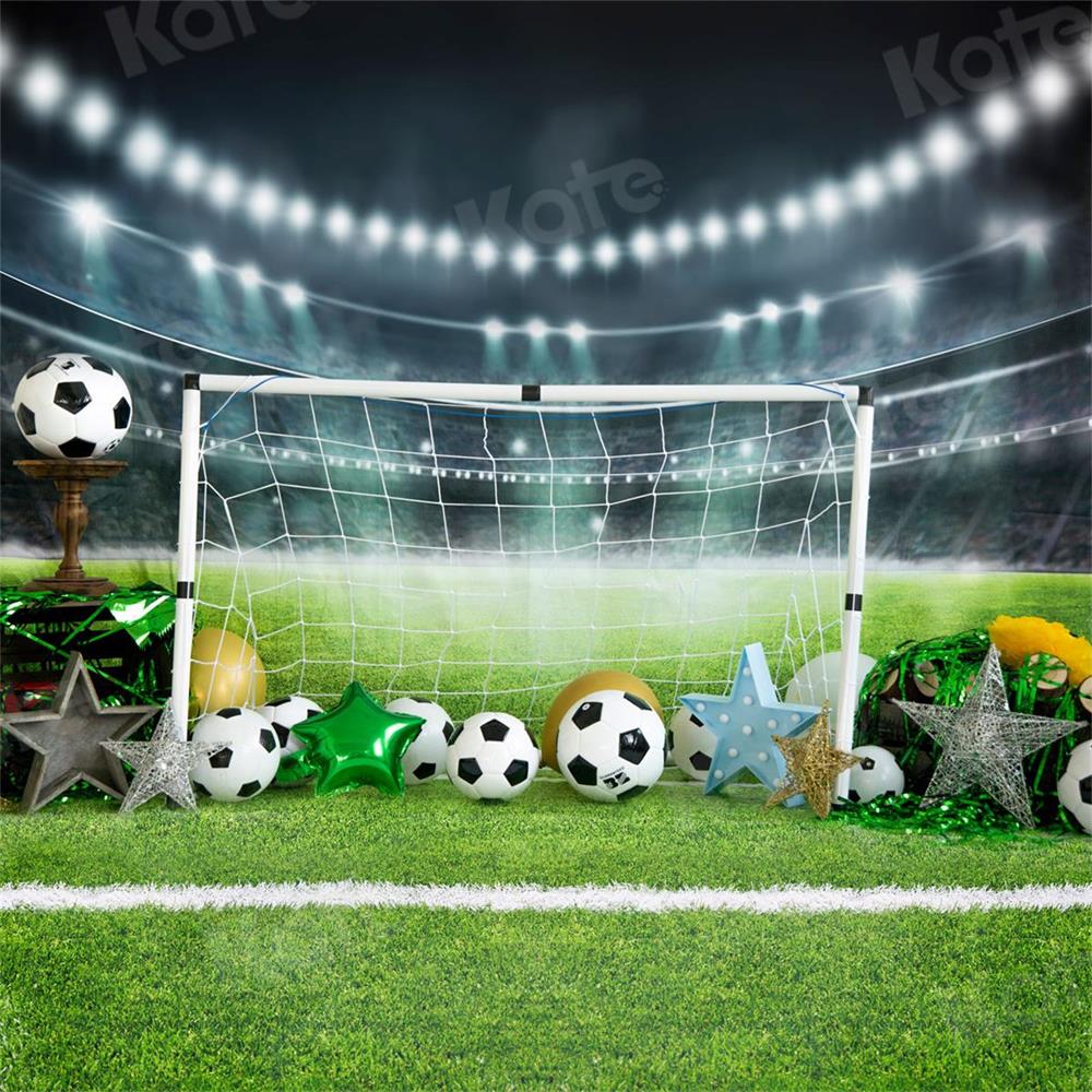 Kate Sports Football Children Backdrop for Photography -UK