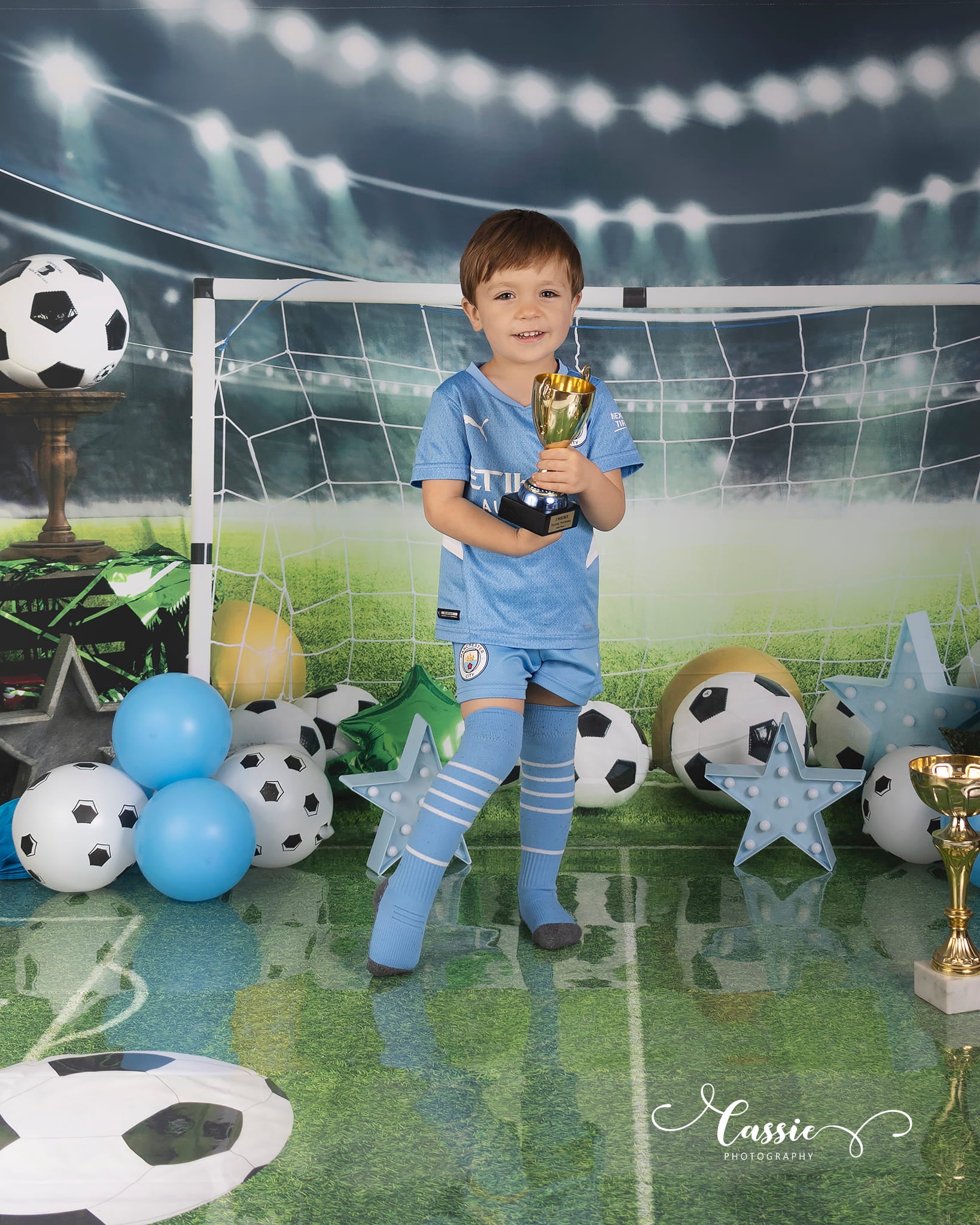 Kate Sports Football Children Backdrop for Photography -UK